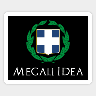 Megali Idea - Greek Pride Heritage - Ancient Greece Magnet